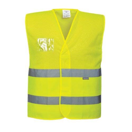 Portwest C494 Hi-Vis Mesh mellény Sárga - S/M