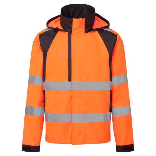 Portwest CD860 WX2 Eco Hi-Vis esőkabát Narancs / Fekete - S