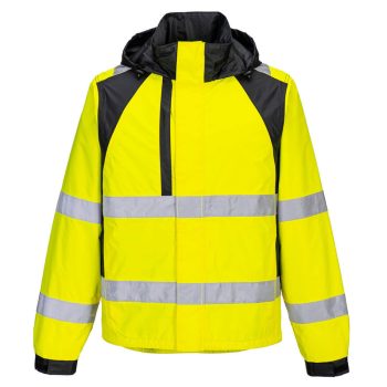 Portwest CD860 WX2 Eco Hi-Vis esőkabát Sárga/Fekete - S