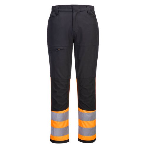 Portwest CD888 WX2 Eco Hi-Vis 1. osztályú Eco Hi-Vis szerviznadrág Narancs / Fekete - 28