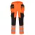 Portwest DX442 DX4 Hi-Vis nadrág lezippzározható lengőzsebbel Narancs/Fekete - 28