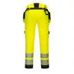 Portwest DX442 DX4 Hi-Vis nadrág lezippzározható lengőzsebbel Sárga/Fekete - 28