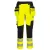 Portwest DX454 DX4 Hi-Vis nadrág lezippzározható lengőzsebbel Sárga/Fekete - 28