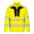 Portwest DX473 DX4 Hi-Vis Hybrid Baffle kabát Sárga / Fekete - XL