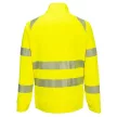 Portwest DX477 DX4 Hi-Vis kapucnis cipzáras pulóver Sárga/Fekete - S