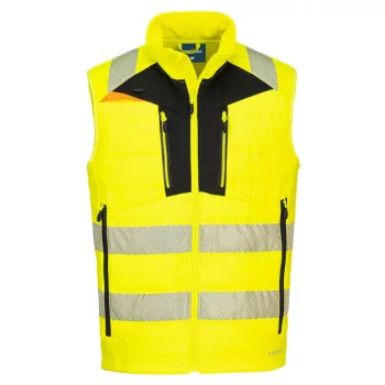   Portwest DX479 DX4 Hi-Vis Softshell Mellény Sárga/Fekete - S