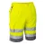 Portwest E043 Hi-Vis rövidnadrág Sárga/Szürke - XS