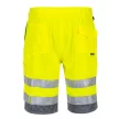 Portwest E043 Hi-Vis rövidnadrág Sárga/Szürke - XS