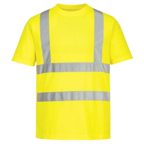 Portwest EC12 Eco Hi-Vis póló (6-os csomag) Sárga - S