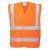 Portwest EC76 Eco Hi-Vis mellény (10 csomag) Narancs - L/XL