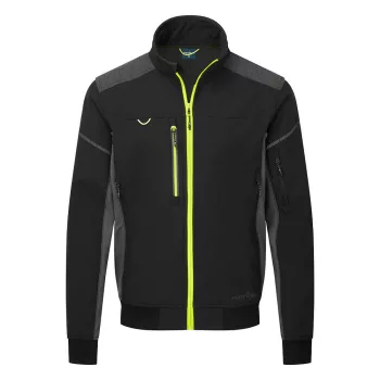 Portwest EV464 EV4 Softshell bomber dzseki (3L) Fekete - L