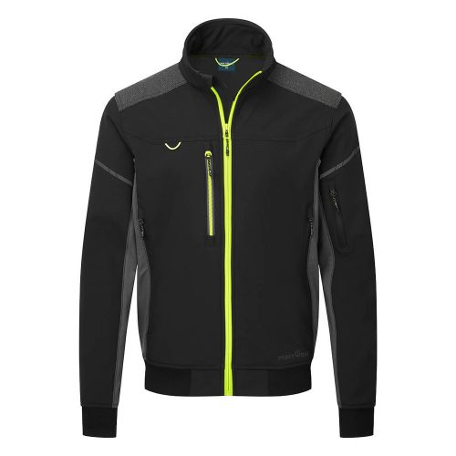 Portwest EV464 EV4 Softshell bomber dzseki (3L) Fekete - L