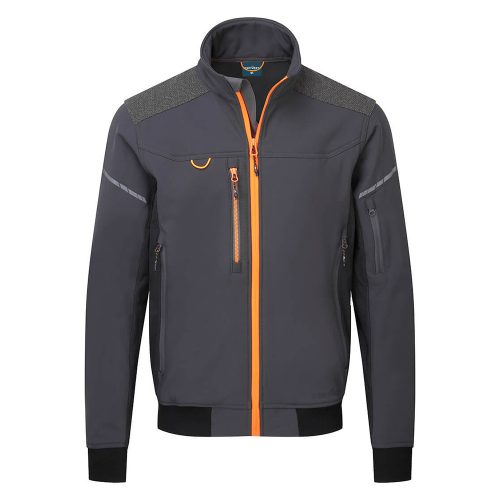 Portwest EV464 EV4 Softshell bomber dzseki (3L) Mole szürke - M