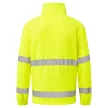 Portwest F302 Hi-Vis 1/2 Zip polár pulóver Sárga - S