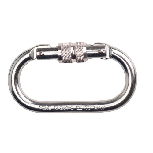 Portwest FP30 Screwgate karabiner Ezüst