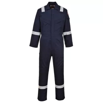   Portwest FR21 Szuper könnyített lángálló overál, 210g Navy - XXL