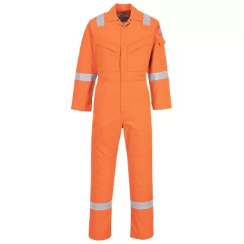   Portwest FR21 Szuper könnyített lángálló overál, 210g Narancs - M