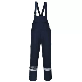 Portwest FR27 Bizflame Plus kantáros nadrág Navy - S