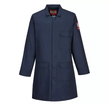 Portwest FR34 FR Standard lángálló köpeny Navy - S