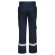Portwest FR401 Bizflame Plus Lightweight Stretch lángálló nadrág Navy - S