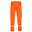 Portwest FR401 Bizflame Plus Lightweight Stretch lángálló nadrág Narancs - S