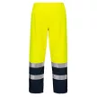 Portwest FR410 Bizflame Rain+ Hi-Vis Light Arc nadrág Sárga/Navy - S