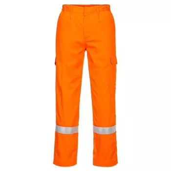   Portwest FR412 FR Lightweight antisztatikus nadrág Narancs - S