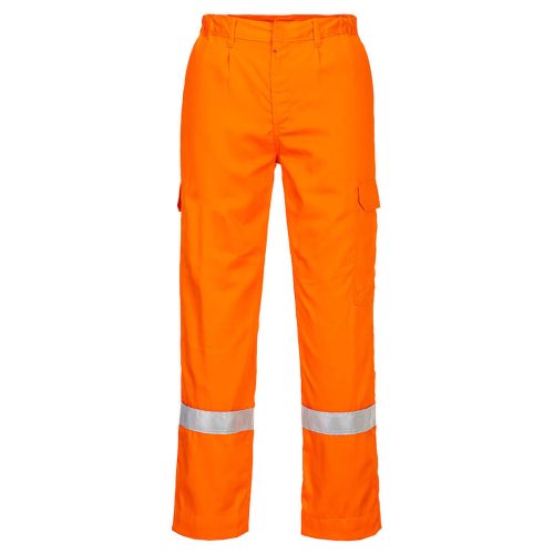 Portwest FR412 FR Lightweight antisztatikus nadrág Narancs - S