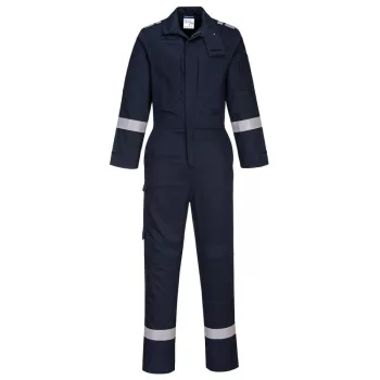   Portwest FR501 Bizflame Plus Stretch lángálló overál Navy - S