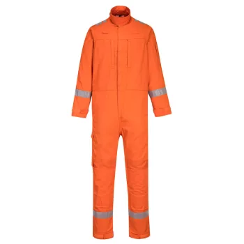   Portwest FR501 Bizflame Plus Stretch lángálló overál Narancs - S
