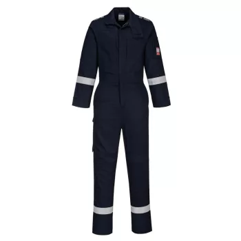   Portwest FR502 Bizflame Plus Lightweight Stretch lángálló overál Navy - S
