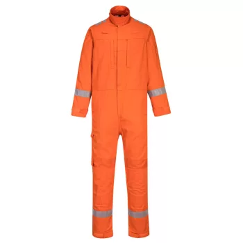   Portwest FR502 Bizflame Plus Lightweight Stretch lángálló overál Narancs - S
