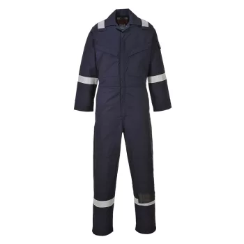   Portwest FR50 Lángálló, antisztatikus overál, 350g Navy - XS
