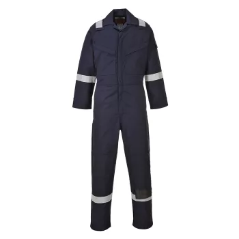   Portwest FR50 Lángálló, antisztatikus overál, 350g Navy - XL