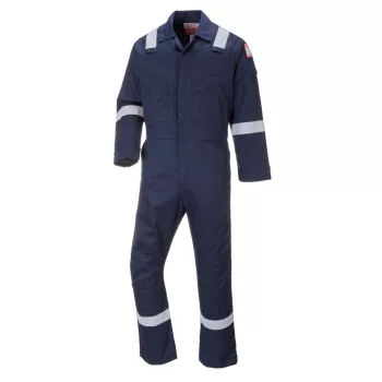   Portwest FR50 Lángálló, antisztatikus overál, 350g Navy - 3XL