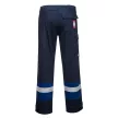 Portwest FR56 Bizflame Plus kéttónusú nadrág Navy/Royal - S