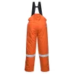 Portwest FR58 FR Anti-Static téli mellesnadrág Narancs - S