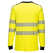 Portwest FR701 WX3 Lángálló Hi-Vis póló Sárga/Fekete - S