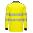 Portwest FR702 WX3 Lángálló Hi-Vis pólóing Sárga/Fekete - S