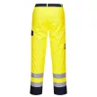 Portwest FR92 Bizflame Work Hi-Vis nadrág Sárga - S