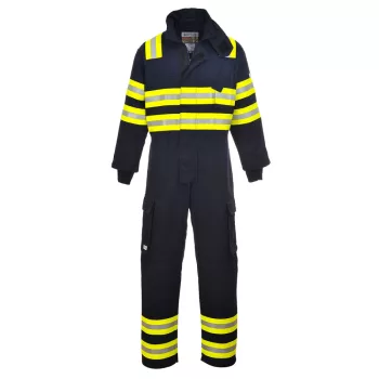  Portwest FR98 Wildland Fire lángálló, erdőtüzek elleni overál Navy - S