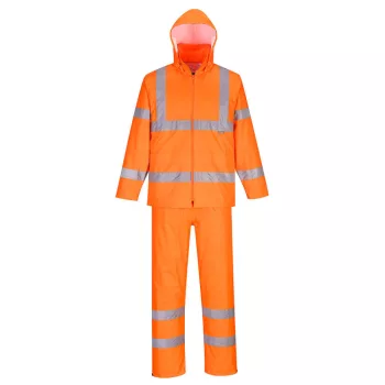 Portwest H448 Hi-Vis Packaway esőruha Narancs - S