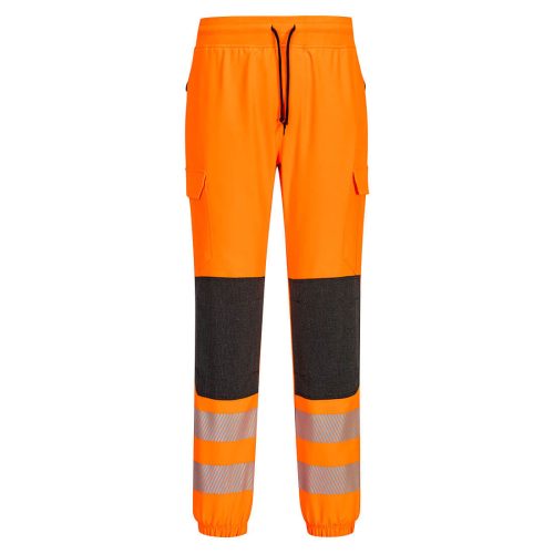 Portwest KX346 PW3 Hi-Vis Flexi Jogger Narancs / Fekete - S