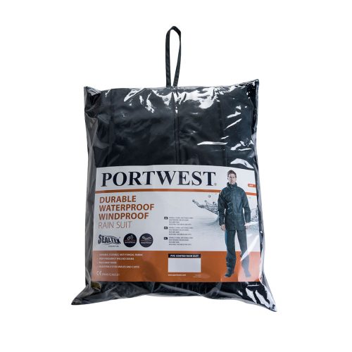 Portwest L450 Sealtex Essential esőruha (2 részes) Navy - S