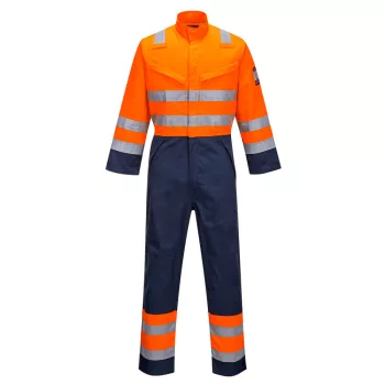 Portwest MV29 Modaflame RIS overál Narancs/Navy - S