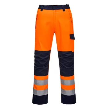 Portwest MV36 Modaflame RIS nadrág Narancs/Navy - S