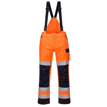   Portwest MV71 Modaflame Rain Multi Norm Arc nadrág Narancs/Navy - S