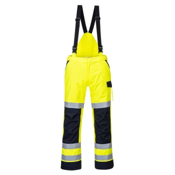   Portwest MV71 Modaflame Rain Multi Norm Arc nadrág Sárga/Navy - S