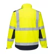Portwest MV72 Modaflame Multi Norm Arc Softshell kabát Sárga/Navy - S