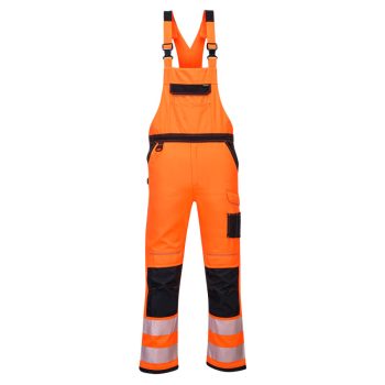   Portwest PW344 PW3 Hi-Vis kantáros nadrág Narancs/Fekete - S